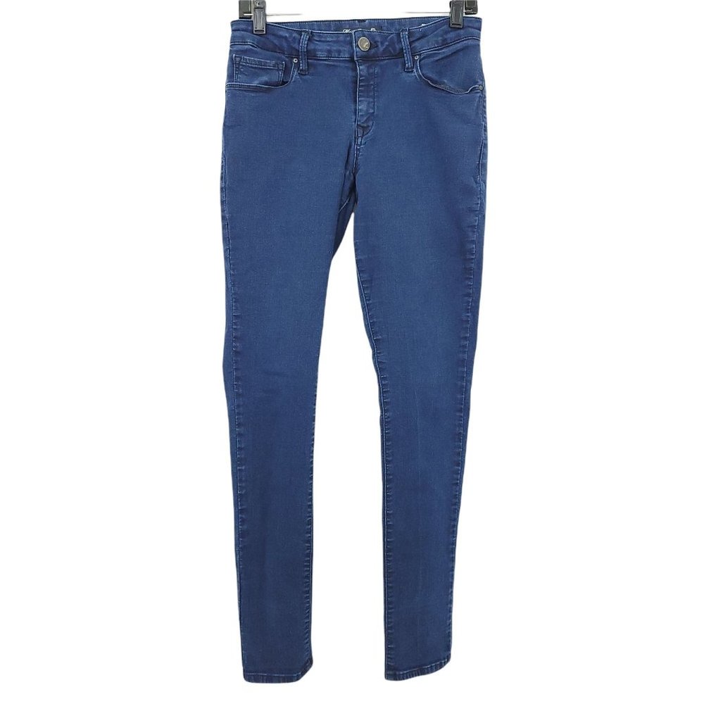 Mavi Alexa Jeans Mid Rise Skinny Women Size 30 Stretchy Dark Wash Blue Denim